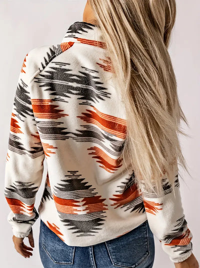 Finley | Trendige Aztec-Muster Jacke