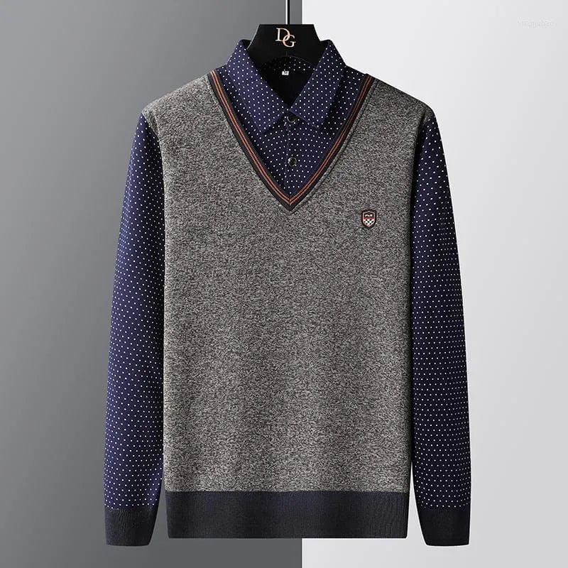 Lässiger Polopullover für Herren