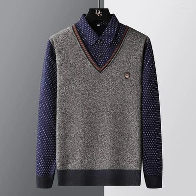 Lässiger Polopullover für Herren