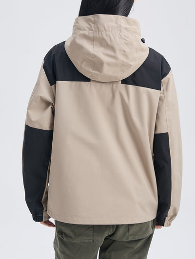 Wasserdichte Jacke mit Kapuze für Herren