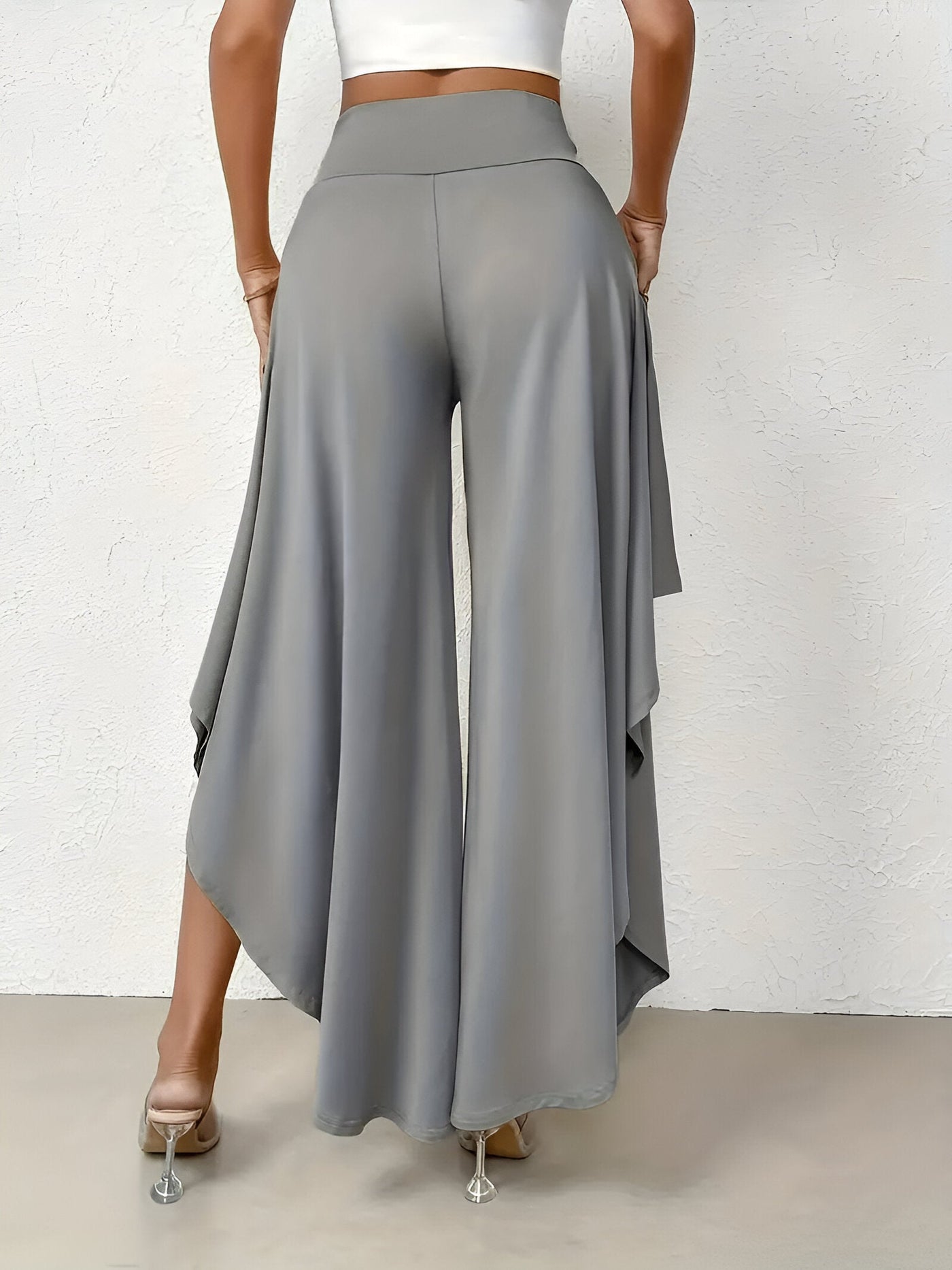 Marita | Asymmetrische Hemdweite Hose