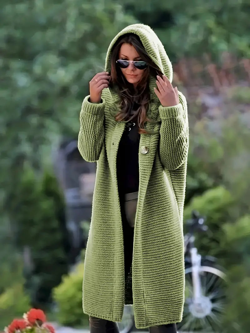Rea - Robuster Langärmeliger Cardigan