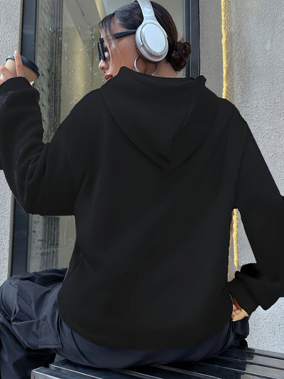 Freizeitpullover mit Kapuze für Damen