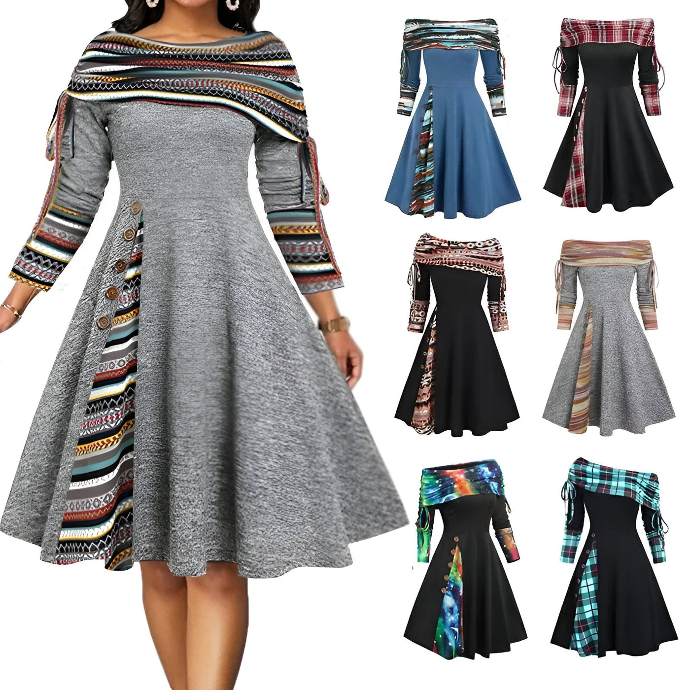 Amelia | Mühelos schick im Off Shoulder Stil