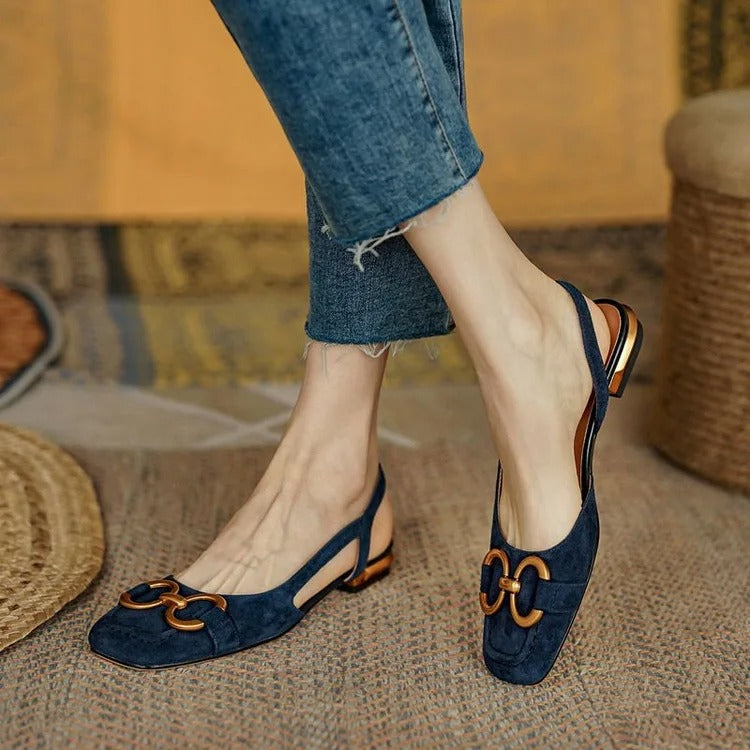 Joanna - Elegante Vintage-Sandalen