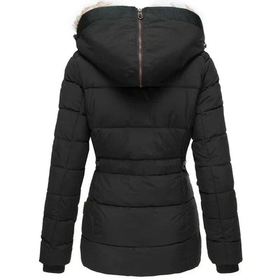 Nimue® | Warmer Wintermantel mit Fellfutter
