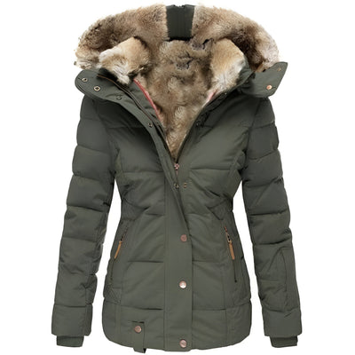 Ariadna® | Wintermantel mit Kunstpelz