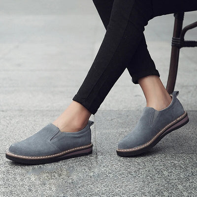 Keila - Raffinierter Loafer aus Wildleder für Damen