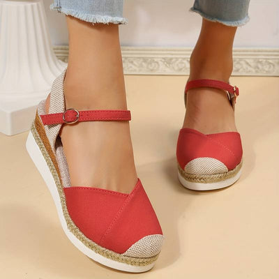 Gina - Bequeme Plateau-Sandalen