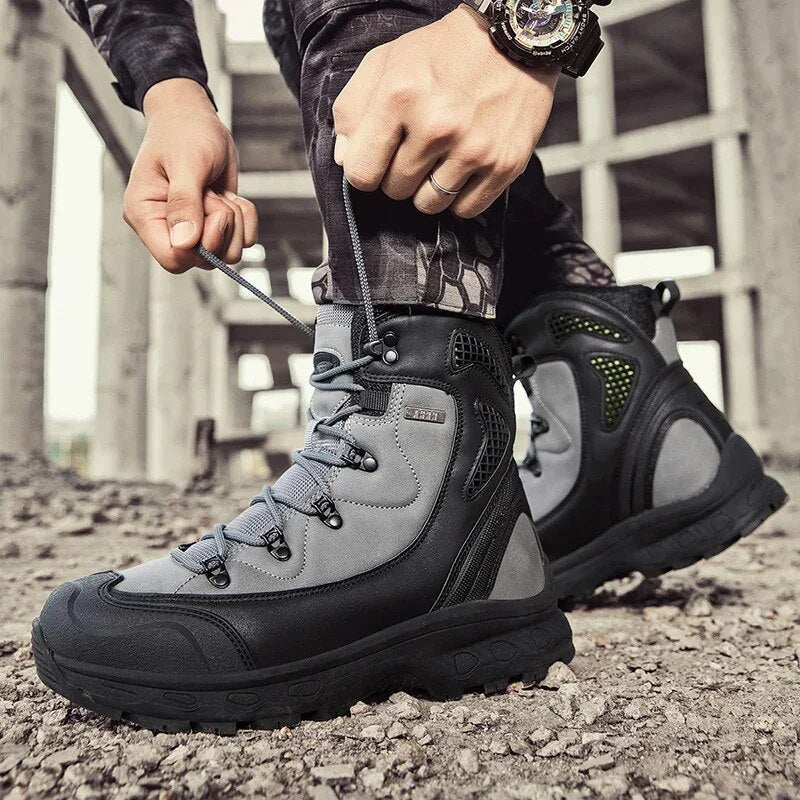 Bernard - Wasserdichte Lederstiefel für Männer
