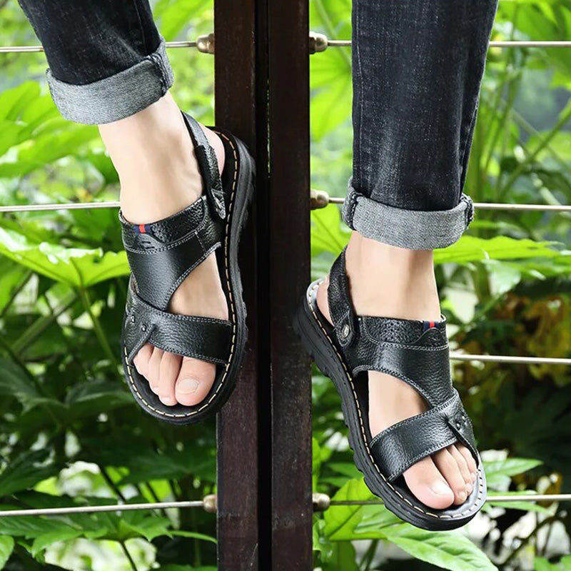 Michael - Modische Ledersandalen