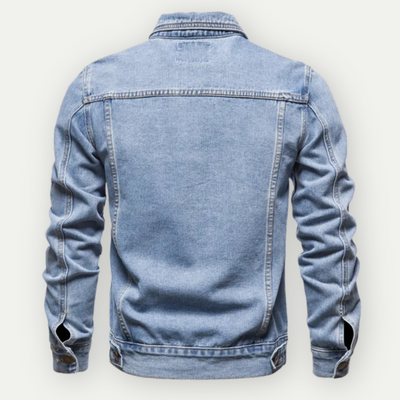 Pascal Klassische Denim Truckerjacke für Herren