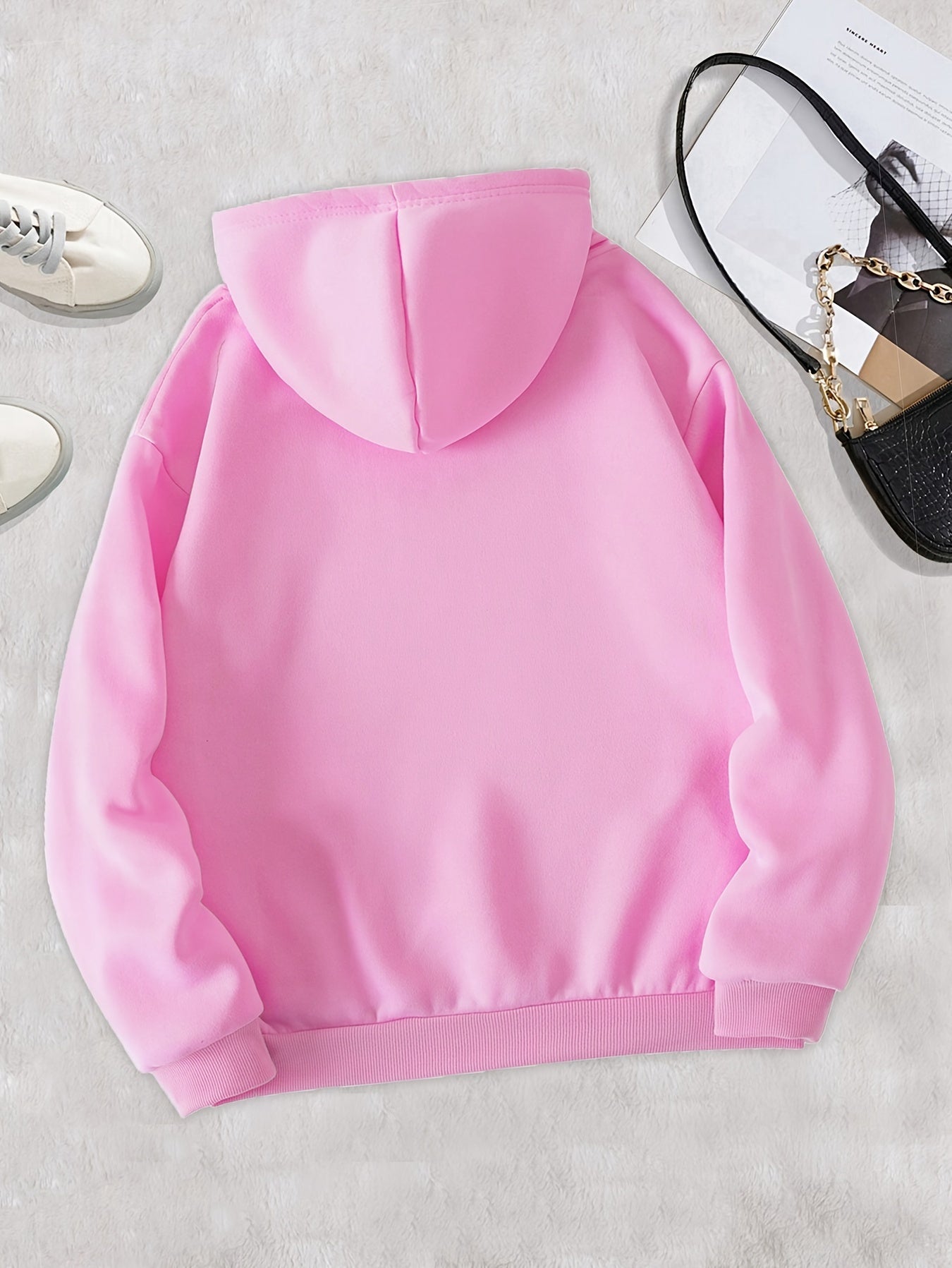 Elisa® | Kapuzenpullover mit New York-Print und Kordelzug