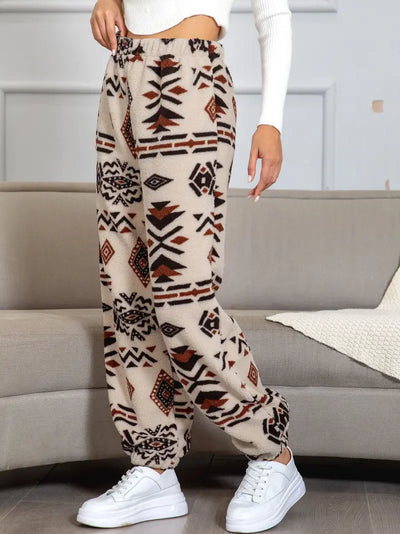 Darian | Gemütliche Aztec-Muster Jogginghose