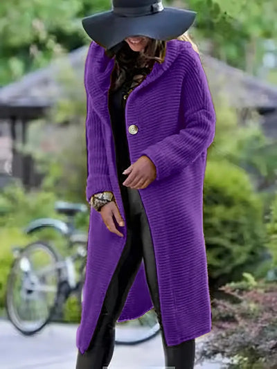Rea - Robuster Langärmeliger Cardigan