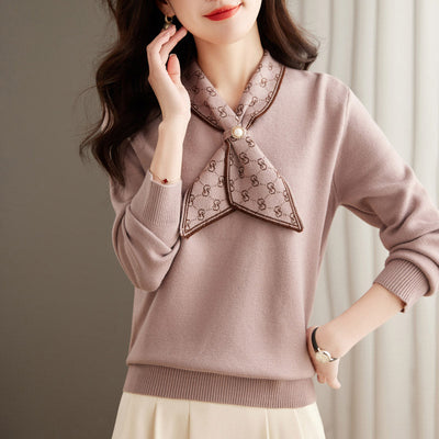 Verity | Dicker Strickpullover Einfache Mode Pullover für Damen
