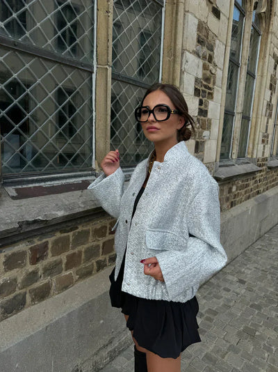 Brianna® | Bomberjacke mit Pailletten