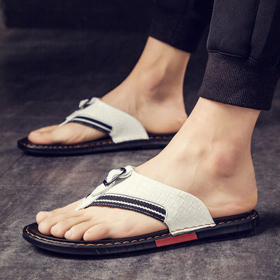 Leo - Leder Herren Flip Flops