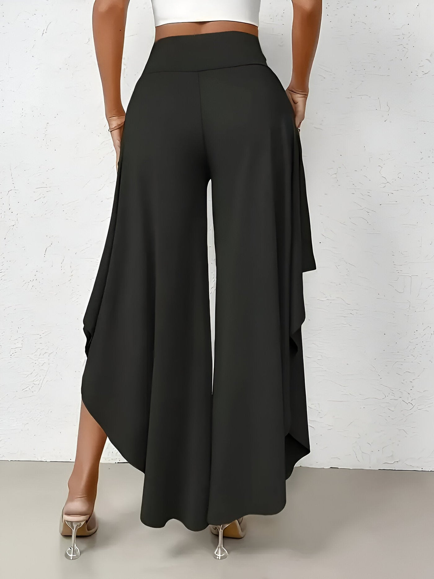 Marita | Asymmetrische Hemdweite Hose