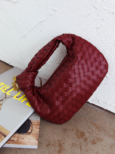 Marigold Geflochtene Mini-Henkeltasche