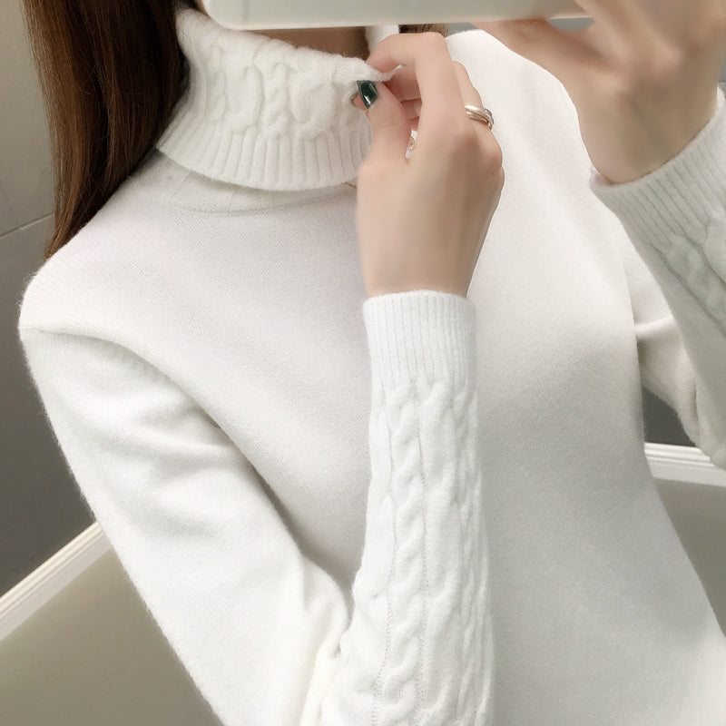 Marlo | Damenpullover mit Rollkragenpullover