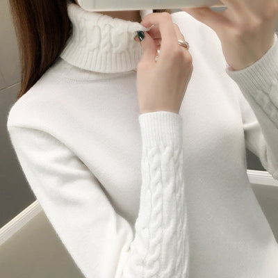 Marlo | Damenpullover mit Rollkragenpullover