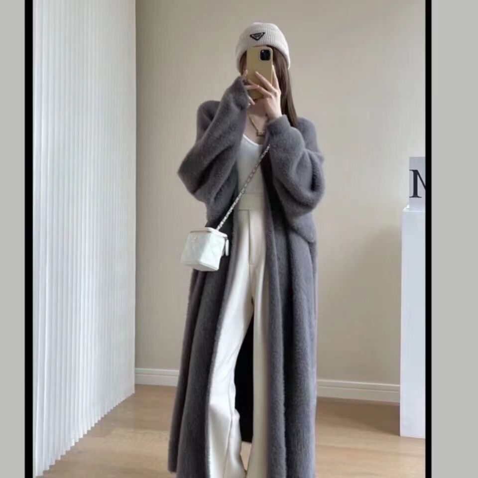 Kimba | Weißer Langer Cardigan