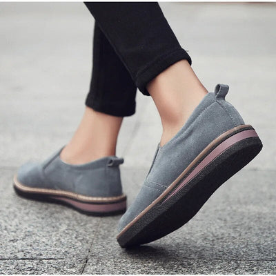 Keila - Raffinierter Loafer aus Wildleder für Damen