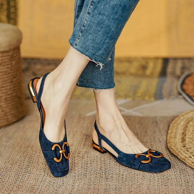 Joanna - Elegante Vintage-Sandalen