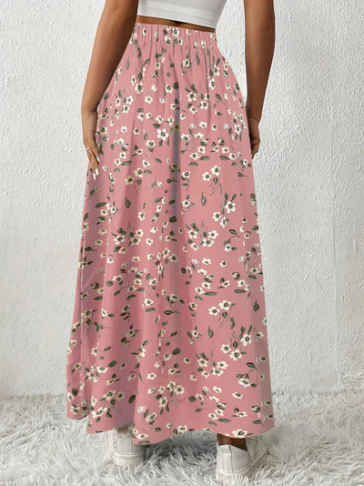 Louvina – Maxirock mit Blumenschlitz