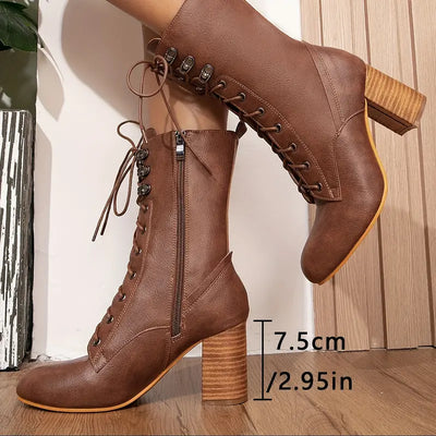 Blaise | Schicke Vintage-inspirierte Damen-Stiefeletten
