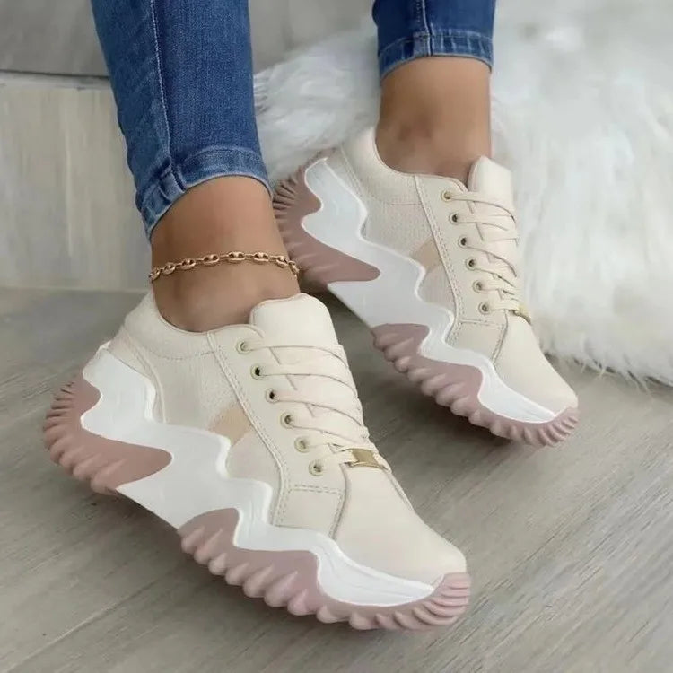 Meika - Bequeme, klobige Damen-Sneakers