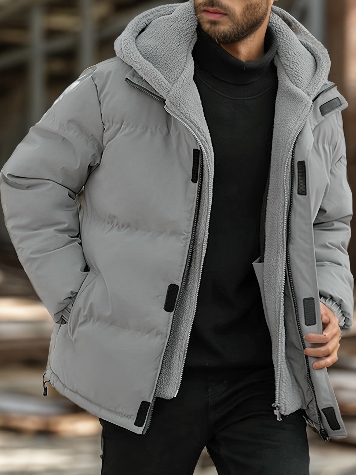 Lässige Warme Jacke für Herren