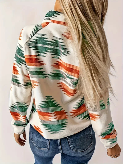 Finley | Trendige Aztec-Muster Jacke