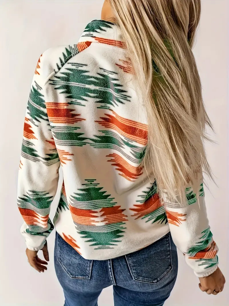 Finley | Trendige Aztec-Muster Jacke