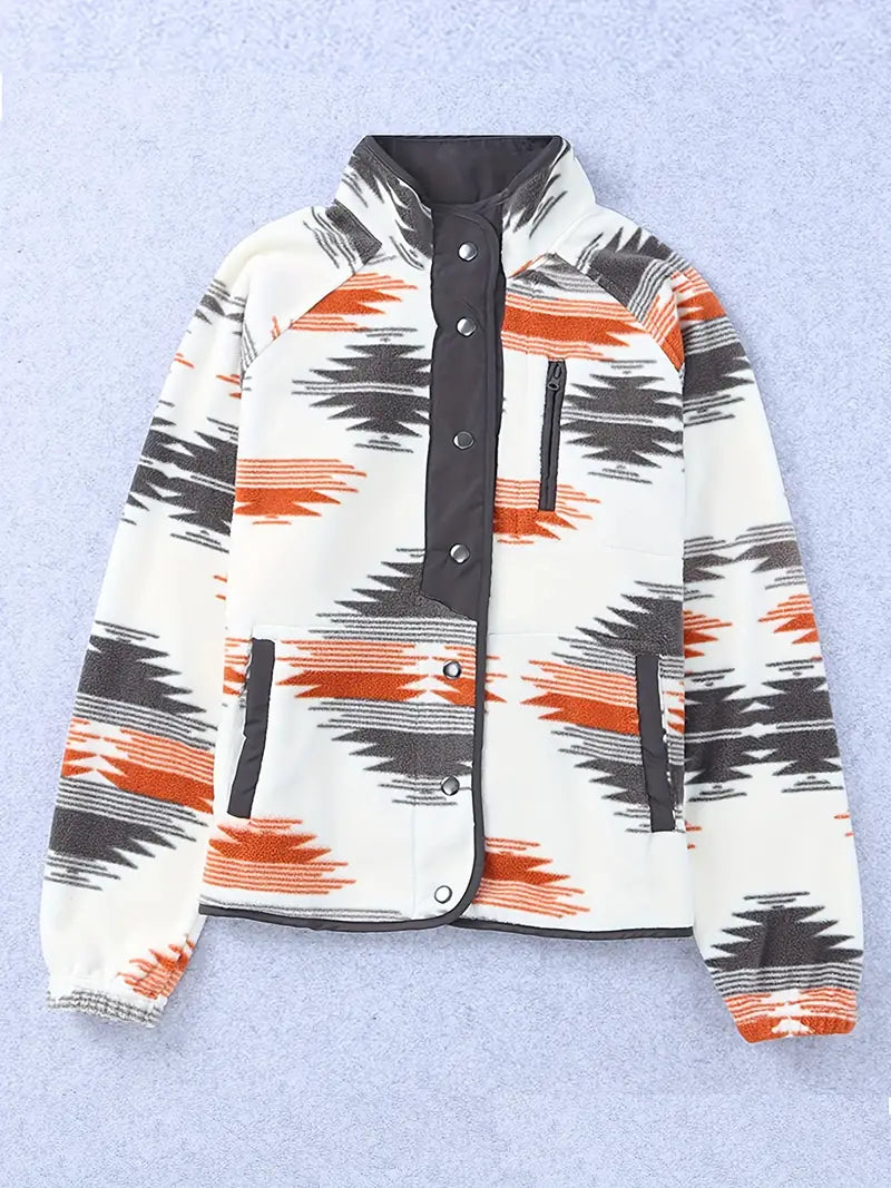 Finley | Trendige Aztec-Muster Jacke