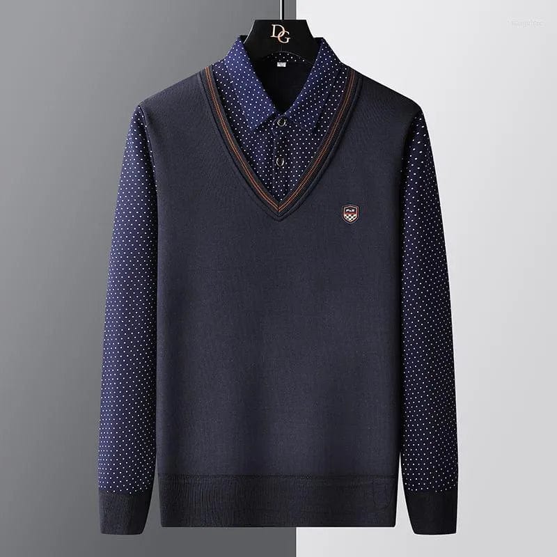 Lässiger Polopullover für Herren