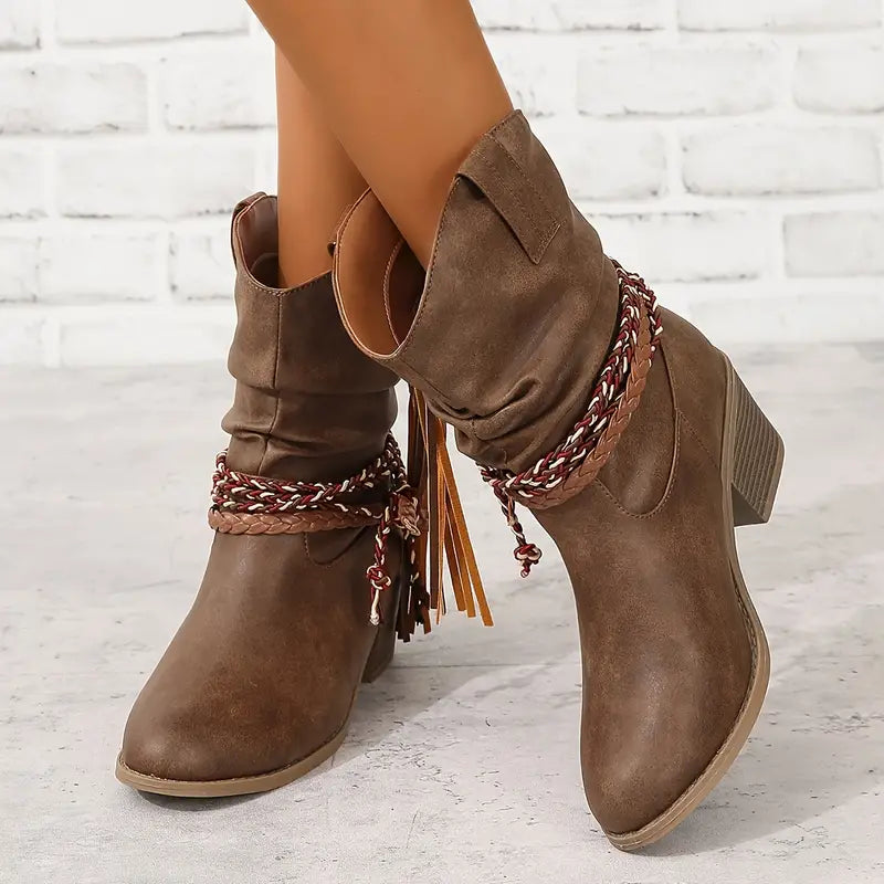 Winter | Damen Western Cowboy Stiefel