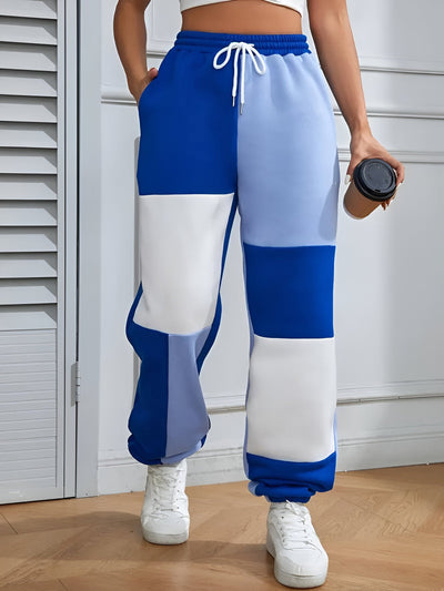 Nele | Color-Block Lockere Jogginghosen – Komfort trifft Stil