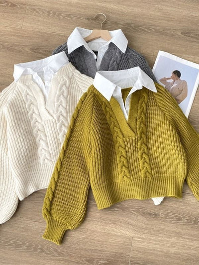 Harper | Japanisches Lässiges Retro Design Sweatshirts