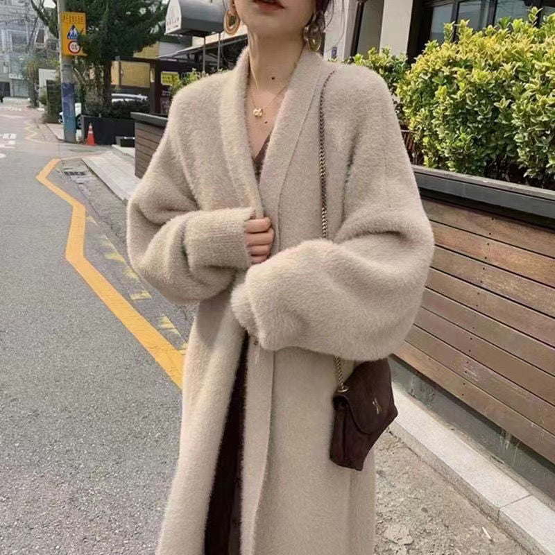 Kimba | Weißer Langer Cardigan