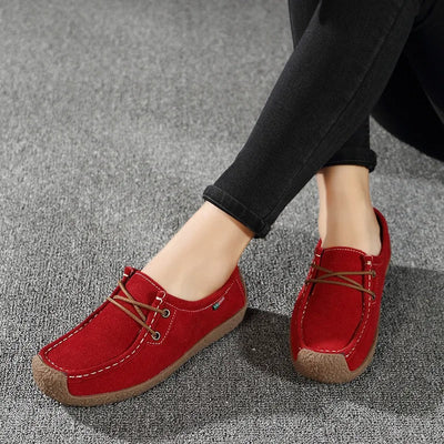 Malen - Damen-Turnschuhe aus Wildleder