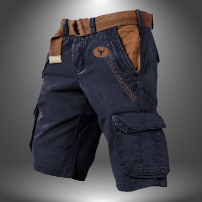 YELLOWSTONE - HANDGEFERTIGTE CARGOSHORTS