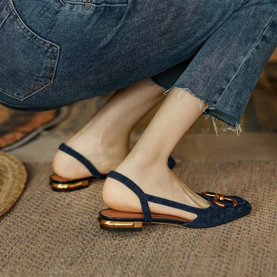 Joanna - Elegante Vintage-Sandalen
