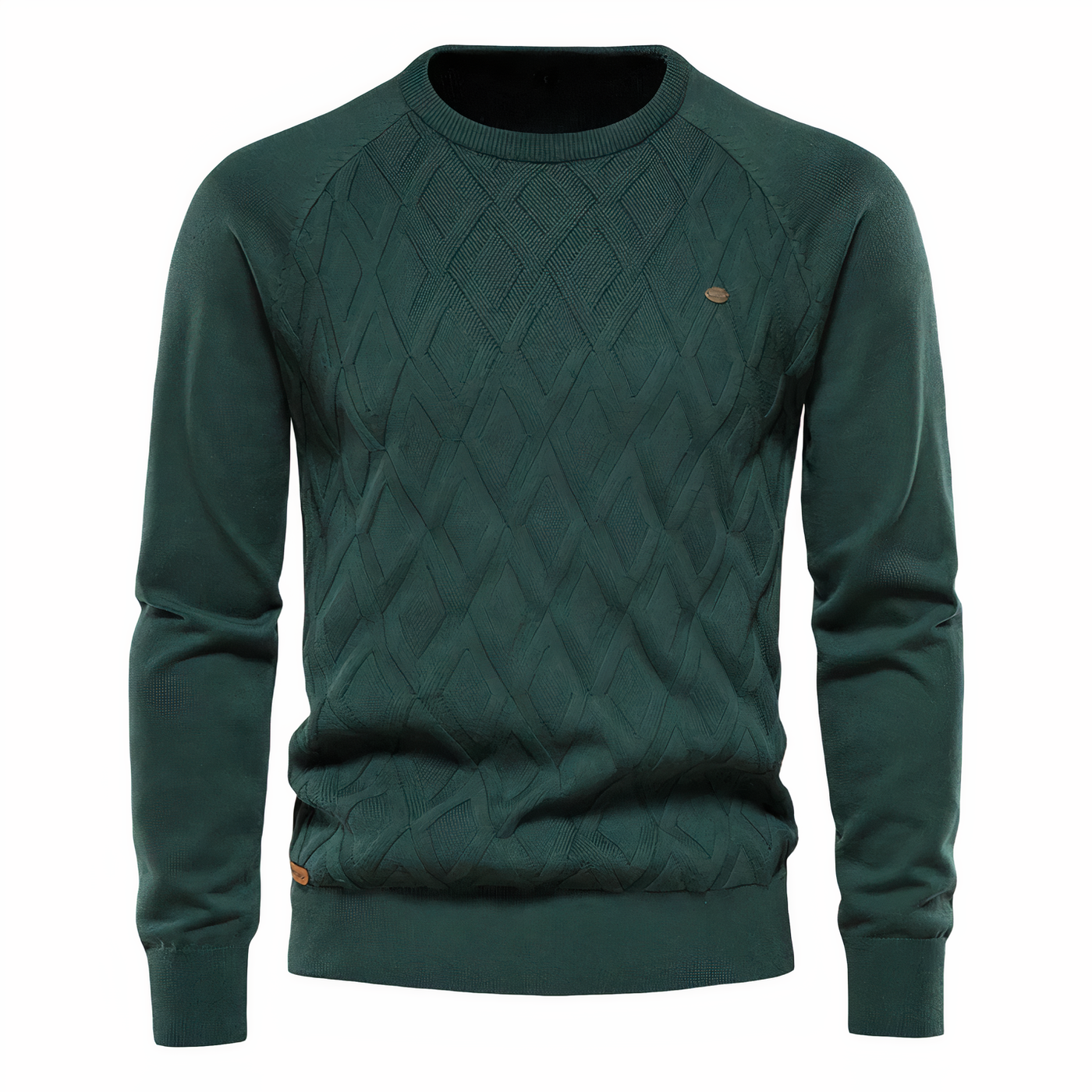 Herren Strickpullover mit Rautenmuster Adam