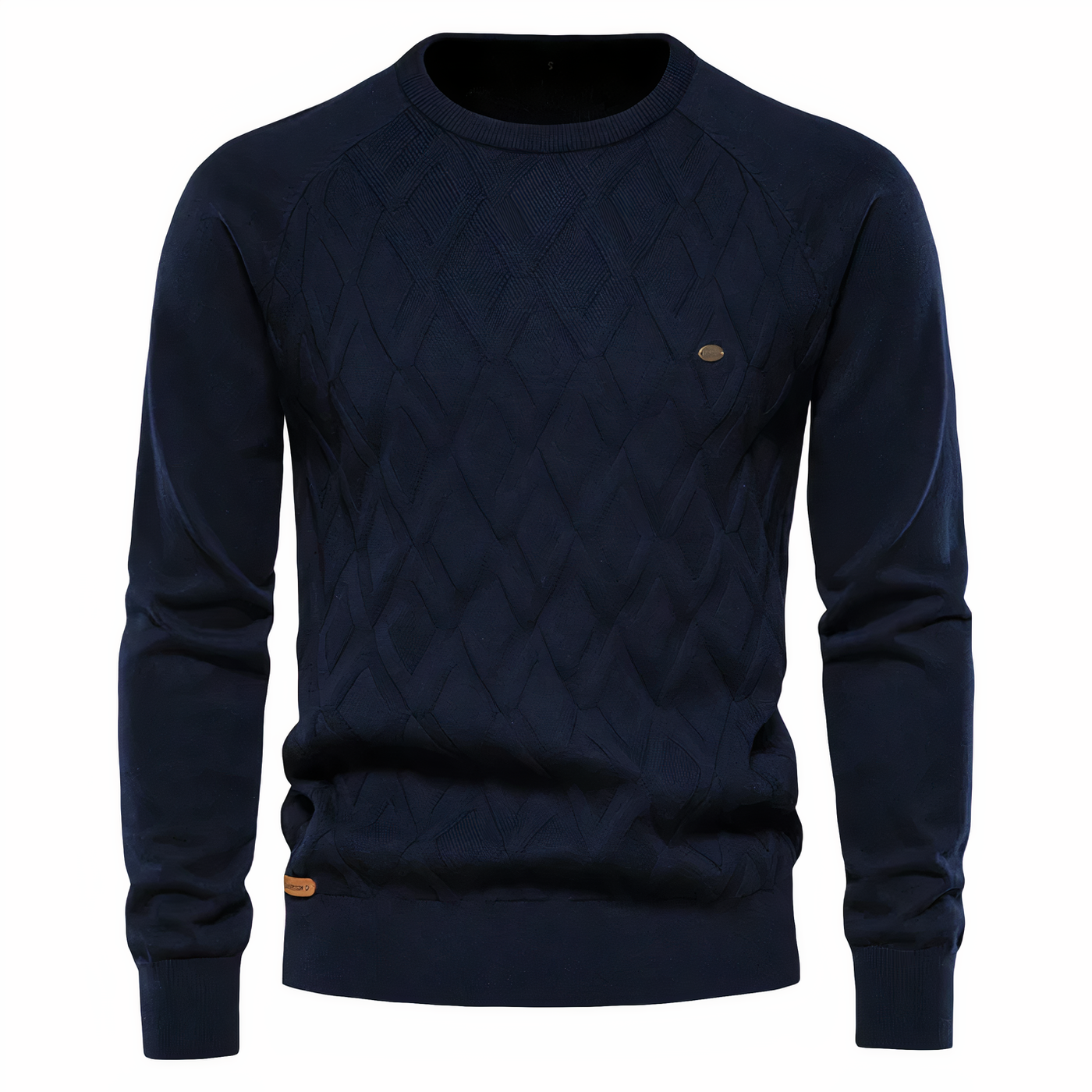Herren Strickpullover mit Rautenmuster Adam