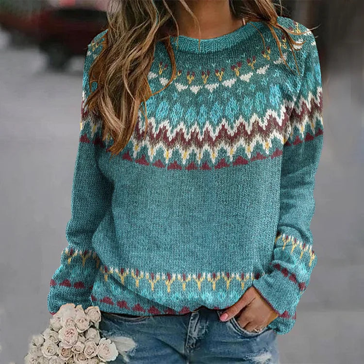 Elena® | Retro-Wave-Pullover