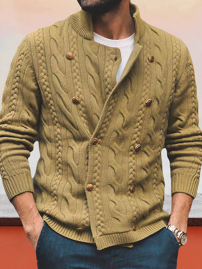 Zweireihiger Pullover für Männer Aidan