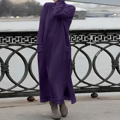 Warmes und Lässiges Maxikleid Alana