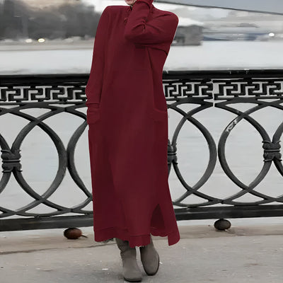 Warmes und Lässiges Maxikleid Alana